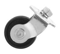 RUNROTOO Roue Pivotante Horizontal en Acier pour Cric Hydraulique Robuste Roulettes Avant pour Déplacement Facile et Accessoires de Manutention Fiables