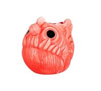 RUNROTOO Tasse à Cocktail et Saine en Céramique Forme Poisson-lanterne Rouge Unique et Décoration Élégante pour Bar Usage Domestique
