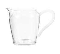 RUNROTOO Théière en Verre Épaissi Protection Anti-, Résistance au Chaud Froid, Design Élégant Anse Confortable pour Jus et Boissons