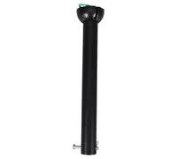 RUNROTOO Tige de suspension pour ventilateur de plafond avec rotule, tige de 25 cm et rallonge de 2,5 cm de diamètre extérieur avec support de suspension, pour la maison ou le bureau (noir).