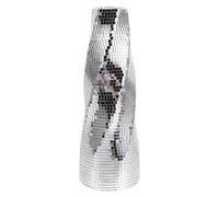 RUNROTOO Vase Boule Disco : Centre de Table Floral Miroir - Vase Scintillant et réfléchissant - Décoration de Table rétro années 70 pour Repas, Mariage, Anniversaire