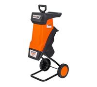 RURIS Power for Nature Broyeur Vegetaux Électrique de Jardin ST100s, 2400W, Branches Diamètre 40mm, avec Un Sac de 50L, Orange