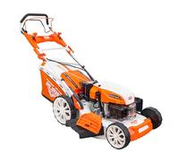 RURIS POWER FOR NATURE Tondeuse à Gazon Thermique 5 en 1 Mulching 5,7 CV 196cc RX500S, Orange