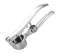Rurunklee Presse-ail, Outil Hachoir à ail, Presse-ail Manuel en Acier Inoxydable, râpe à ail, Gadgets de Cuisine 5 en 1, Casse-Noix de pécan pour Noix, Noix, Hachoir à ail Multifonctionnel pour