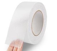 Rusoz Bande Antidérapante Escalier Adhésive 5cm x 5m, Ruban Adhésif Transparent Antidérapant, Antiderapante pour Marches d'Escalier, Nez de Marche, Sécurité Domestique