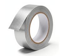 Rusoz Ruban Adhésif Aluminium Argenté, Résistant à la Chaleur jusqu’à 300°C, Ruban Étanche & Isolant 3cm x 20m pour Tuyaux de Ventilation, Moteur Voiture, Câbles & Réparation Métal