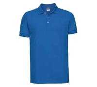 Russell 566M Polo 95% Coton/5% Lycra Stretch Slim Fit Chemise À Manches Courtes
