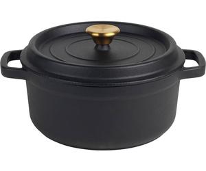 RUSSELL HOBBS Marmite en fonte RH02524BEU7 Marmite à soupe avec couvercle 240°C 3,4 litres 24 cm