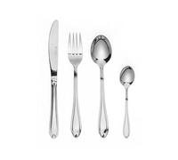 Russell Hobbs Marseille Ménagère 24 pièces, acier inoxydable 18/0 | 6 couverts, finition polie miroir, compatible lave-vaisselle, couteaux, fourchettes, cuillères à dessert et à café