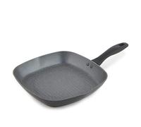 Russell Hobbs Poêle-gril Metallic Marble 28 cm, antiadhésive, induction | Corps en aluminium forgé, revêtement effet marbre, poignée soft touch, stries pour saisir, surface facile à nettoyer