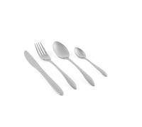 Russell Hobbs RH02221EU7 Cologne ensemble de coutellerie 16 pièces - acier inoxydable 18/0, Vaisselle pour 4 places, garantie de 25 ans, avec couteau/fourchette/cuillère à soupe/cuillère à café