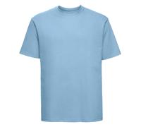 Russell Jerzees ZT180 T-Shirt Manche Courte Col Rond Coton Côtelé Taille S-4XL