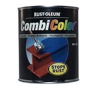Rust-Oleum CombiColor Original – Primaire et finition pour métal – Bleu gentiane RAL 5010 – 0,75 kg