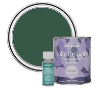 Rust-Oleum Green Water-Resistant Bathroom Tile Paint in Matt Finish - THE PINEWOODS 750ML