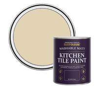 Rust-Oleum Peinture Beige Résistante à l'eau pour Faïence de Cuisine, Finition Mate - Sandhaven 750ml