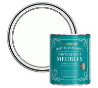 Rust-Oleum Peinture Blanche Mate & Lessivable pour Meubles, Finition Mate - Craie Blanche 750ml