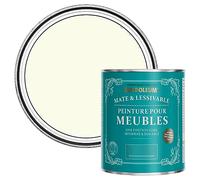 Rust-Oleum Peinture Blanche Mate & Lessivable pour Meubles, Finition Mate - Sablé 750ml