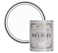 Rust-Oleum Peinture Blanche pour Meubles Chalky, Mat Effet Poudré - Pierre de Lune 750ml
