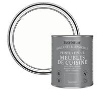 Rust-Oleum Peinture Blanche pour Meubles de Cuisine, Finition Brillante - Craie Blanche 750ml