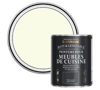 Rust-Oleum Peinture Blanche pour Meubles de Cuisine, Finition Mate - Sablé 750ml