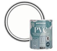 Rust-Oleum Peinture Blanche pour Portes & Fenêtres en PVC, Finition Brillante - Craie Blanche 750ml