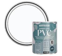 Rust-Oleum Peinture Blanche pour Portes & Fenêtres en PVC, Finition Brillante - Glacier 750ml
