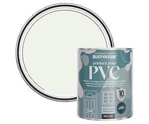 Rust-Oleum Peinture Blanche pour Portes & Fenêtres en PVC, Finition Brillante - Mousse de Lait 750ml