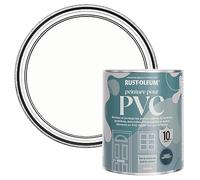 Rust-Oleum Peinture Blanche pour Portes & Fenêtres en PVC, Finition Satinée - Craie Blanche 750ml