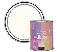 Rust-Oleum Peinture Blanche Résistante à la chaleur pour Radiateur, Finition Brillante - Blanc Antique 750ml