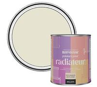 Rust-Oleum Peinture Blanche Résistante à la chaleur pour Radiateur, Finition Brillante - Huître 750ml