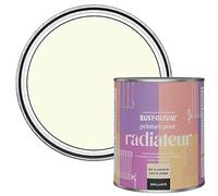 Rust-Oleum Peinture Blanche Résistante à la chaleur pour Radiateur, Finition Brillante - Sablé 750ml