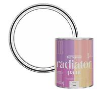 Rust-Oleum Peinture Blanche Résistante à la chaleur pour Radiateur, Finition Mate - Coton 750ml