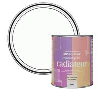 Rust-Oleum Peinture Blanche Résistante à la chaleur pour Radiateur, Finition Mate - Pierre de Lune 750ml