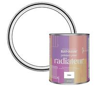 Rust-Oleum Peinture Blanche Résistante à la chaleur pour Radiateur, Finition Satinée - Coton 750ml
