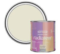 Rust-Oleum Peinture Blanche Résistante à la chaleur pour Radiateur, Finition Satinée - Huître 750ml