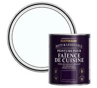 Rust-Oleum Peinture Blanche Résistante à l'eau pour Faïence de Cuisine, Finition Mate - Glacier 750ml