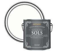 Rust-Oleum Peinture Blanche Résistante aux rayures pour Sols, Finition Mate - Craie Blanche 2.5L