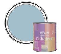 Rust-Oleum Peinture Bleue Résistante à la chaleur pour Radiateur, Finition Satinée - Après l'orage 750ml