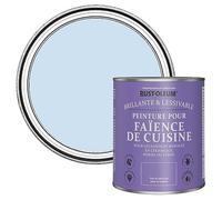 Rust-Oleum Peinture Bleue Résistante à l'eau pour Faïence de Cuisine, Finition Brillante - Bleu Poudré 750ml