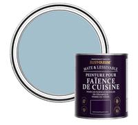 Rust-Oleum Peinture Bleue Résistante à l'eau pour Faïence de Cuisine, Finition Mate - Après l'orage 750ml