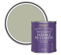 Rust-Oleum Peinture Brune Résistante à l'eau pour Faïence de Cuisine, Finition Satinée - Grège 750ml