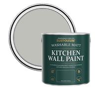 Rust-Oleum Peinture Grise Lessivable pour Murs de Cuisine, Finition Mate - Silex 2.5L