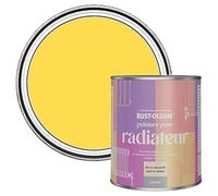 Rust-Oleum Peinture Jaune Résistante à la chaleur pour Radiateur, Finition Satinée - Sorbet Citron 750ml