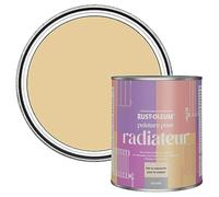 Rust-Oleum Peinture Jaune Résistante à la chaleur pour Radiateur, Finition Satinée - Tempête de Sable 750ml