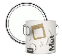 Rust-Oleum Peinture Mate Murs et Plafonds Blanche - Craie Blanche 2,5L