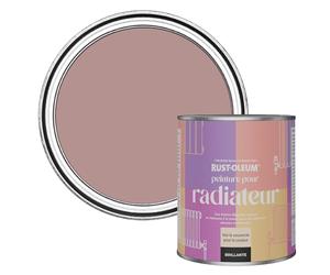 Rust-Oleum Peinture Rose Résistante à la chaleur pour Radiateur, Finition Brillante - Coup de Cœur 750ml