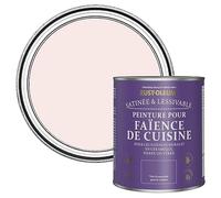 Rust-Oleum Peinture Rose Résistante à l'eau pour Faïence de Cuisine, Finition Satinée - Rose de Chine 750ml