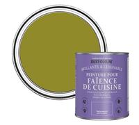 Rust-Oleum Peinture Vert Olive Résistante à l'eau pour Faïence de Cuisine, Finition Brillante - Olive marinée 750ml