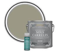 Rust-Oleum Peinture Verte Lessivable pour Sols Carrelés, Finition Mate - Racine 2.5L