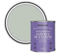 Rust-Oleum Peinture Verte Résistante à l'eau pour Faïence de Cuisine, Finition Brillante - Vert craie 750ml